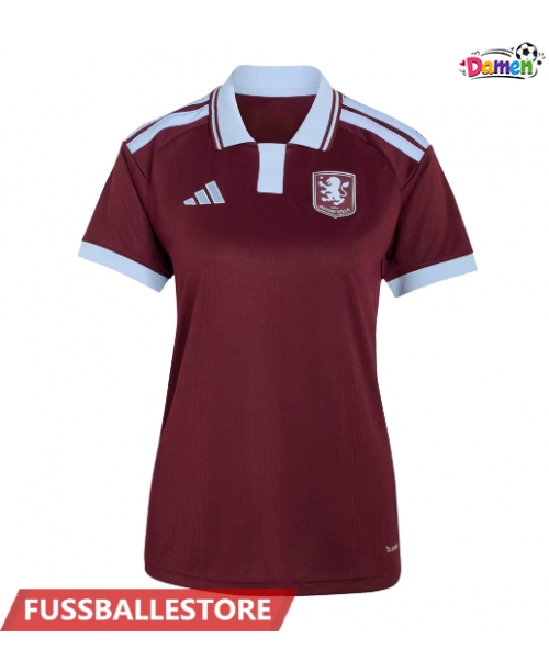 Günstige Aston Villa Ian Maatsen #22 Heimtrikot Damen 2026-27 Kurzarm